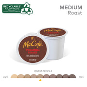 Premium Roast Coffee by McCafe – 84 Count (Pack of 1), Brown, Model 00043000064986