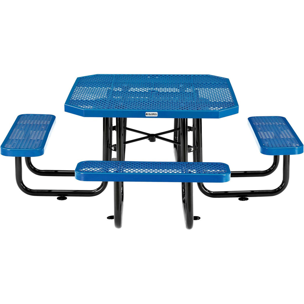Global Industrial Blue / Industrial / 1 Picnic Tables