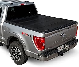 LEER HF650M | Fits 2017+ Ford Superduty with 6.9 FT Bed | Hard, Quad-Folding, Low Profile Tonneau Cover | SKU 650400