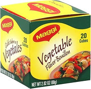 Maggi Veggie Bouillon Cube 2.82 OZ(Pack of 4)