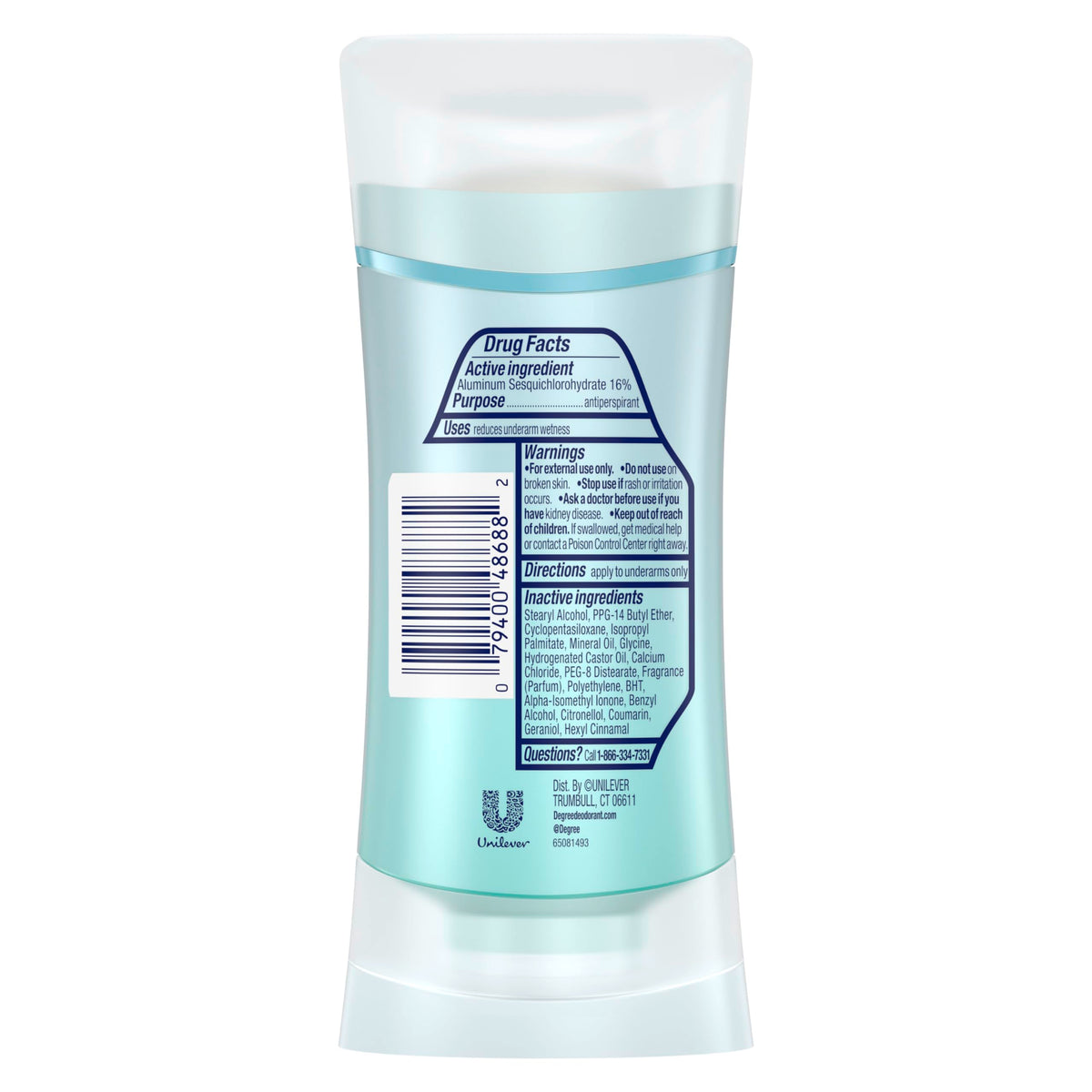 Degree 2.6 Ounce (Pack of 1) / Vanilla / 1 Antiperspirant Deodorant