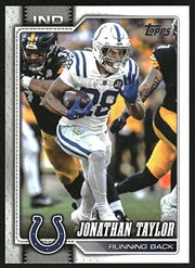 Football Trading Card 2026 Topps #86 Jonathan Taylor EX/NM Colts