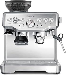 Breville BES870XL Barista Express Espresso Machine, Brushed Stainless Steel