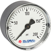 1-1/2" Pressure Gauge by Global Industrial – Brass Copper Alloy, Model 52926270