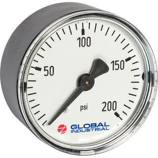1-1/2" Pressure Gauge by Global Industrial – Brass Copper Alloy, Model 52926270