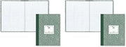 Rediform Quadrille Ruled Stiff Cover 10 1/8 x 7 7/8 Inch 96-Page Lab Notebook (53110), 2 Packs