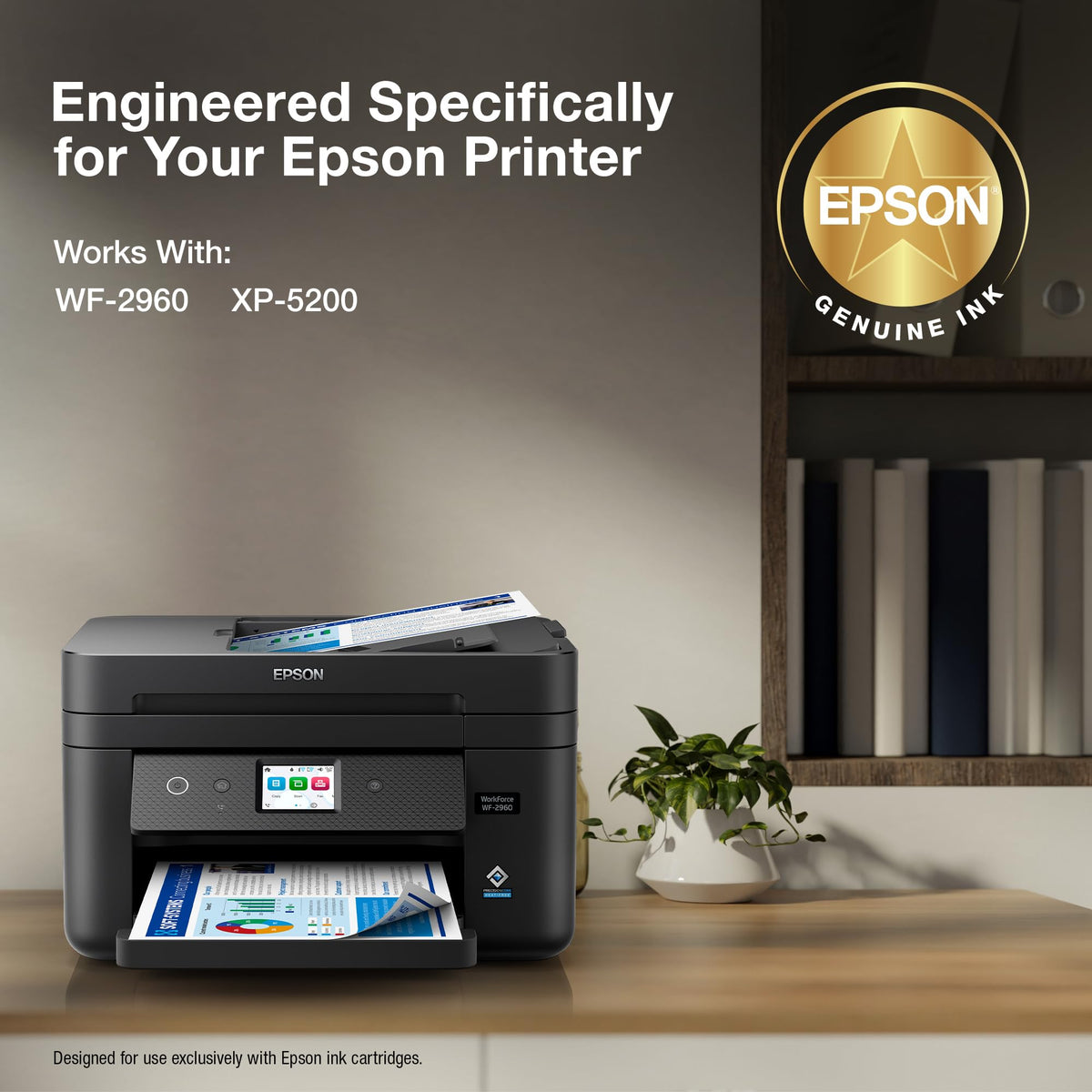222 Genuine Ink Standard Capacity Cyan Cartridge T222220 (Pack of 2) by Epson – Standard Capacity (Pack of 2), Cyan, Pack of 2, Model T222220-S