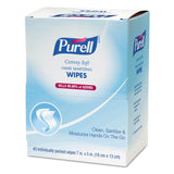 Cottony Soft Hand Sanitizing Wipes by Purell – Ethyl Alcohol, White, Pack of 12, Model 9025-12