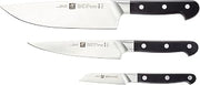 ZWILLING Knife Set Pro 3 Parts, 48 x 38 x 28 cm, Silver/Black