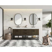 Caroline Bathroom Vanity Mocha Brown by Lighting Design – Wood, Mocha Brown, Model 5608963