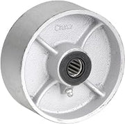 8" x 2" Molded Plastic Wheel, 1/2" Axle, 1/Pk