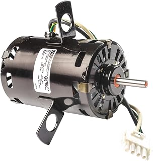 Fasco D1189 3.3" Frame Totally Enclosed Shaded Pole OEM Replacement Motor with Ball Bearing, 1/20HP, 1550rpm, 115/208-230V, 60Hz, 1.4-0.76 amps