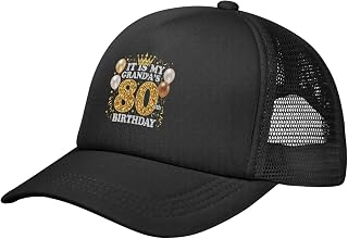 ITIS MYGRANDA'S 80ith Birthday Trucker Hat,Funny Trucker Hats for Men Baseball Hat Gifts
