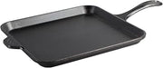 Lodge Pre-Seasoned Cast Iron Square Griddle, PFAS-Free, 11 Inches