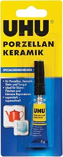 UHU 47695 Special Superglue, Porcelain, Pottery, Tube of 3 Grams