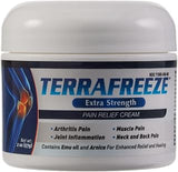 TERRAFREEZE™ Extra Strength Pain Relief Cream W/Arnica and Emu Oil for Joint, Muscle Recovery, Back, Neck and Shoulder Pain