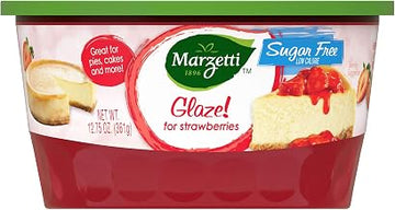 Marzetti Strawberry Glaze, Sugar Free, 12.75 ounces, Pack of 6
