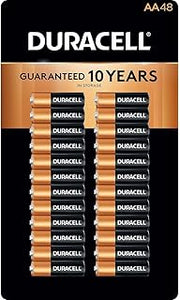 DURACELL Coppertop Alkaline Batteries AA - 48 pk