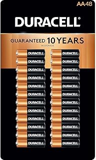 DURACELL Coppertop Alkaline Batteries AA - 48 pk