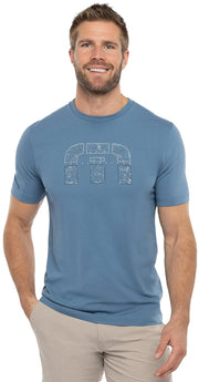 Splatter Print Icon (Stellar Blue by TravisMathew – XX-Large, Cotton, Stellar Blue