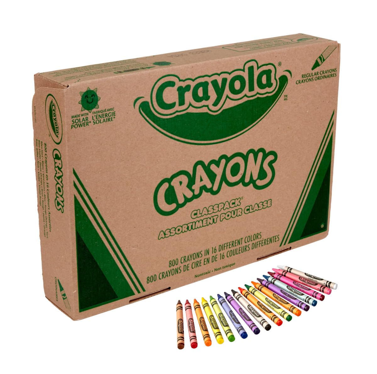 Crayon Classpack by Crayola – 800 Count (Pack of 1), Wax, Model 68-8024