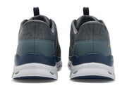 Men's Waterproof Glide-Step Sorran Hands Free Slip-in by Skechers – Mesh, Gray/Multi, Model 233014