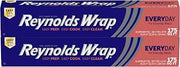 Reynolds Wrap Everyday Aluminum Foil Rolls, 12 Inch, 2pk, 175sq ft rolls
