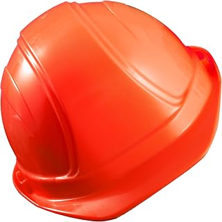 OccuNomix V100-07 Regular Brim Hard Hat with Squeeze Lock Suspension, Orange