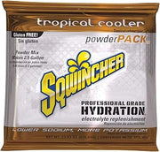 Sqwincher Electrolyte Powder, Tropical Cooler Mix, 23.83 oz Packet, 32 Pack