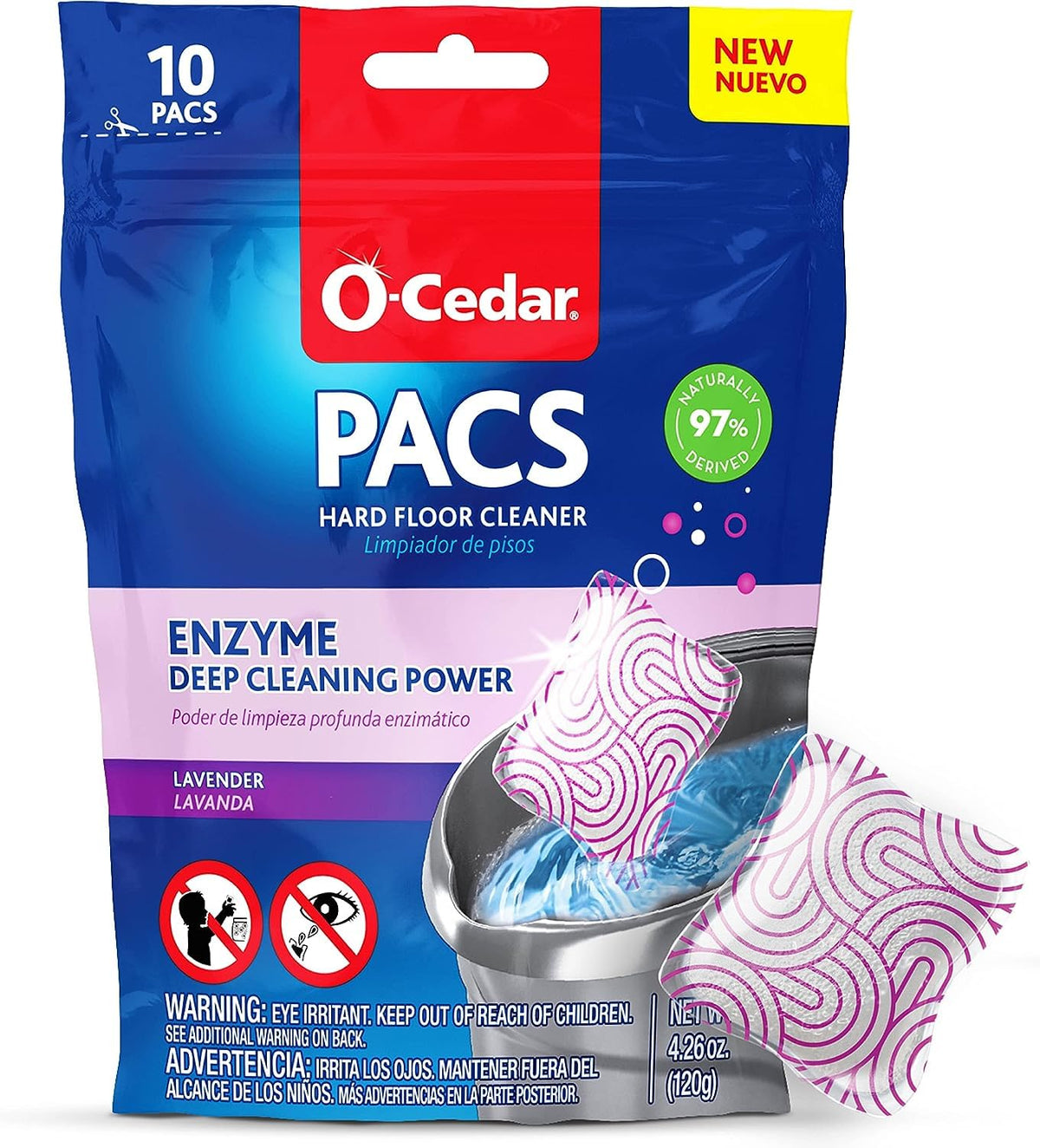 O-Cedar 2 RC Refills + 2 PACS / 4 Count (Pack of 1) / 1 Replacement Mop Pads