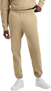Champion Mens Powerblend Fleece Sweatpants, Cinched Bottom, Standard Fit