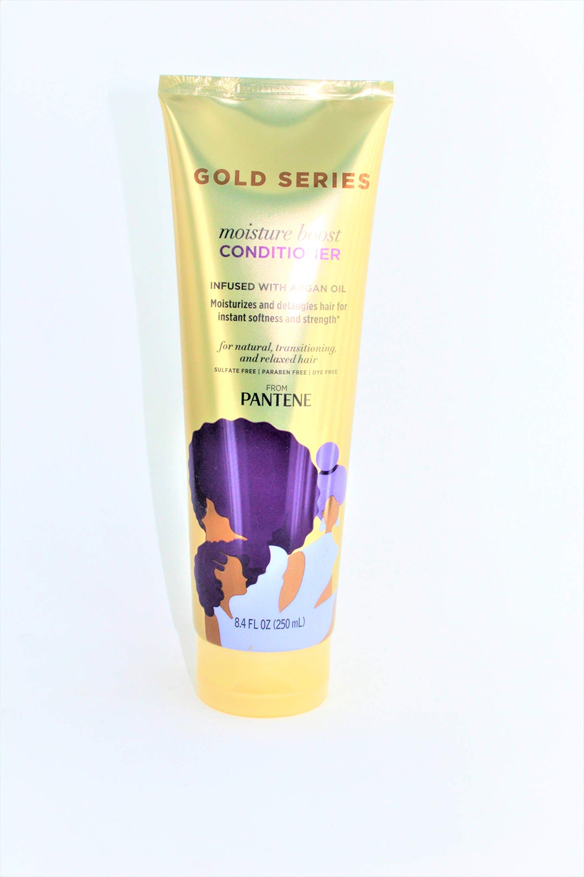 Gold Series Condition Moisture Boost 8.4 Ounce Tube (250ml) (2 Pack) by Pantene – 8.4 Fl Oz (Pack of 2), Pack of 2, Model 18358