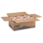 Georgia-Pacific Brawny Professional D400 Disposable Shop Towel Refill by GP PRO (Georgia-Pacific) – Orange, 20067, 250 Feet Per Roll, 6 Rolls Per Case