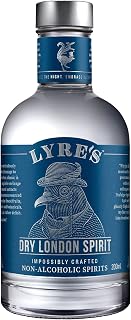 Lyre's Dry London - Non-Alcoholic Spirit | Gin Style | Award Winning | 6.8 Fl Oz