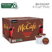 Premium Roast Coffee by McCafe – 84 Count (Pack of 1), Brown, Model 00043000064986