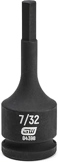 GEARWRENCH 3/8" Drive Hex Bit Impact SAE Socket 7/32" - 84398