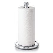 Good Grips Steady Paper Towel Holder Countertop by OXO – One Size (Pack of 4), Stainless Steel, Gray, Pack of 4, Model 13245000