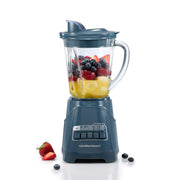 Hamilton Beach Kitchen Makeover Blue / 40 Oz. Glass Jar (Pack of 1) / 40 oz Jar Countertop Blenders