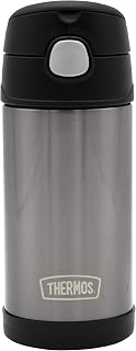 Thermos Funtainer 12 Ounce Bottle, Charcoal