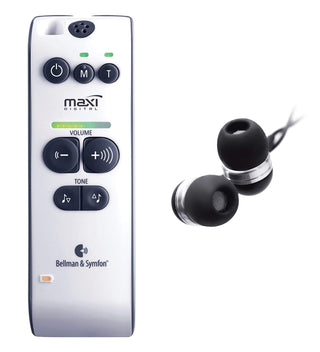 Bellman Audio Maxi Personal Amplifier with Dual Earphones by Bellman & Symfon – Model 17388