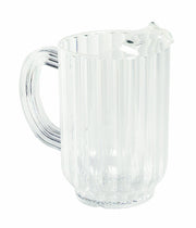 60-Ounce Plastic Water Pitcher by CRESTWARE – 60 Ounces, Plastic, Silver, Model P60