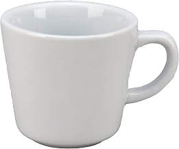 Vertex China ARG-1 Argyle and Catalina Cup Tall Argyle, 3", 7 oz., Porcelain White (Pack of 36)