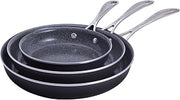 HENCKELS Capri Ceramic 3-pc Aluminum Ceramic Nonstick Fry Pan Set