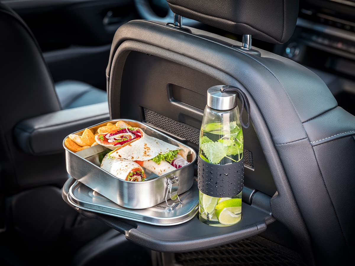 Lunch box ENDURE small by GEFU – 1 liters, Stainless Steel, Silver, Model GF12734