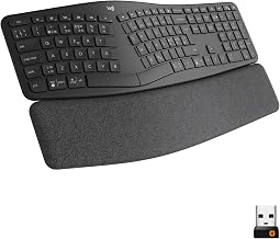 Logitech Ergo K860 - Graphite - FRA, W128232521 (Renewed)