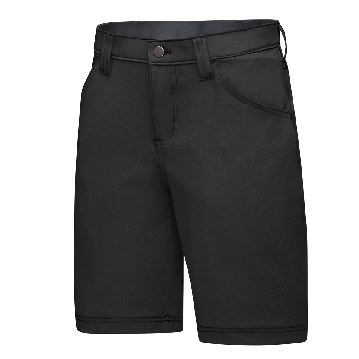 Women's Cooling Work Short by Red Kap – Polyester, Black, Model TPW3BK 14 095
