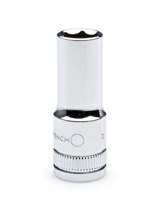 1/4" Drive 6 Point Mid Length Metric Socket 8mm - 80143S by GEARWRENCH – 8mm, Alloy Steel, Model 80143S-06