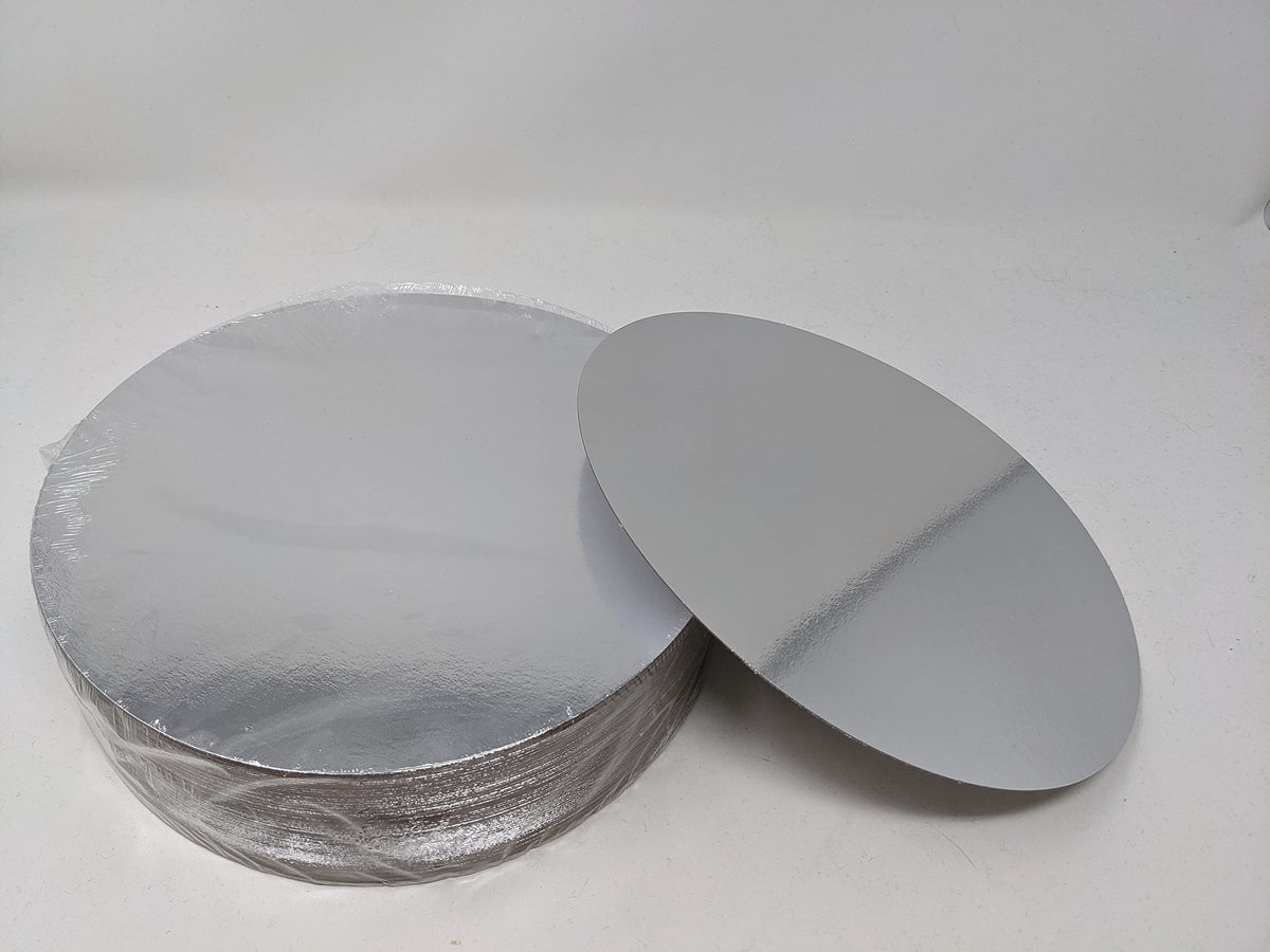 MarketPro 9" Diameter Foil Board Round Flat Lid | 500/Case by Market PRO – 9", Foil Board, white, Model FL2013