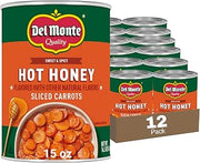 Del Monte Hot Honey Flavored Sliced Carrots, 14.5 oz. Cans, Pack of 12