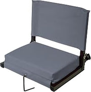 American Furniture Classics Stadium Chairs for Bleachers with Back Support by Outdoor Leisure Products, Large Ultra-Padded Seat for Complete Comfort, Easy Carry Handle with Adjustable Shoulder Strap